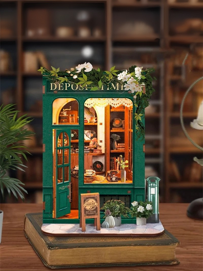 DIY Book Nook - Record Parlor