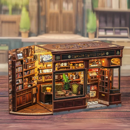 DIY Mini House - Retro Coffee Shop