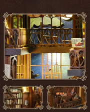 DIY Book Nook - Nightingale Piano Room