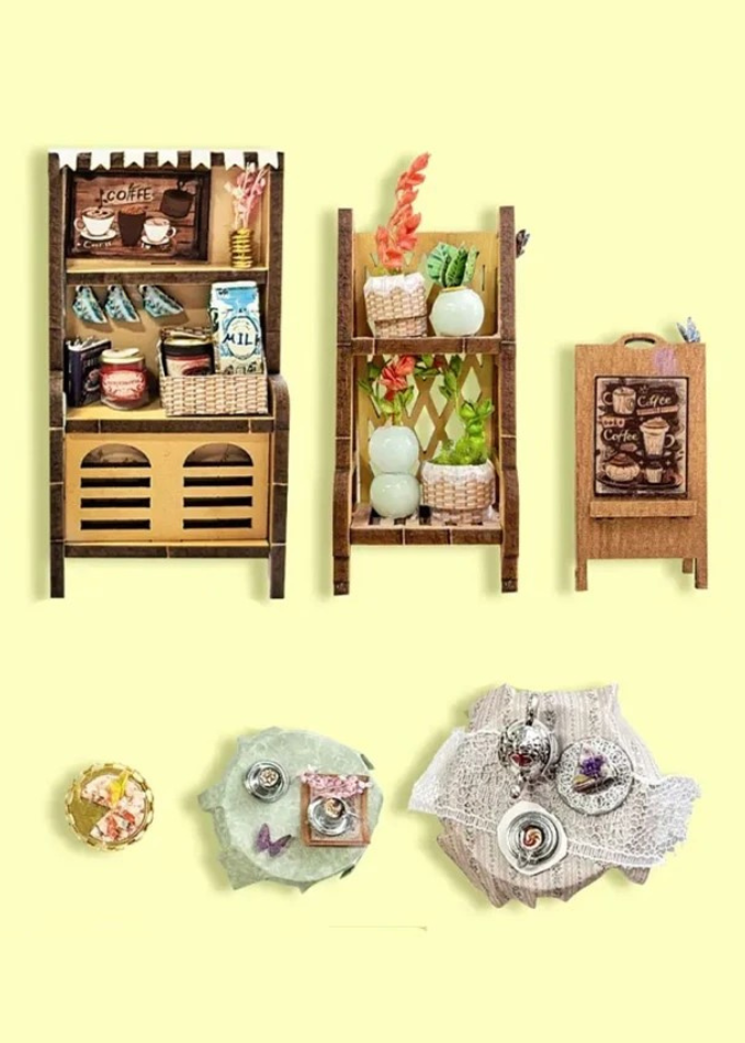 DIY Book Nook - Garden