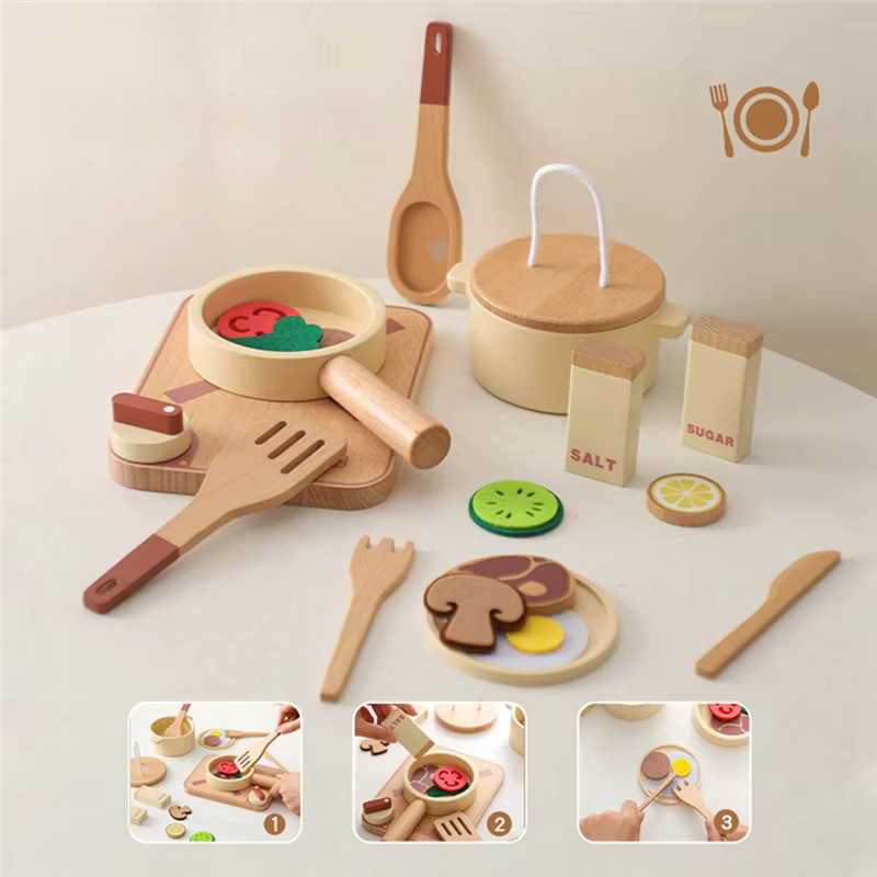 Montessori Toy Set - Little Chef's Cooking Set