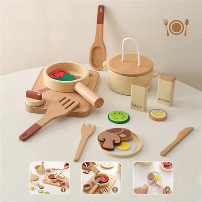 Montessori Toy Set - Little Chef's Cooking Set