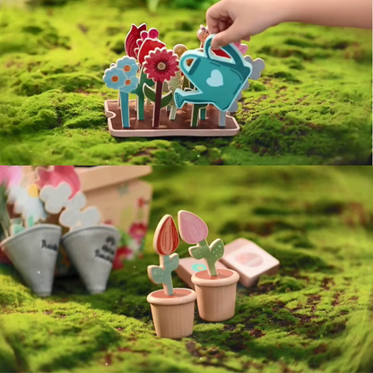 Montessori Toy Set - Flower Gardening