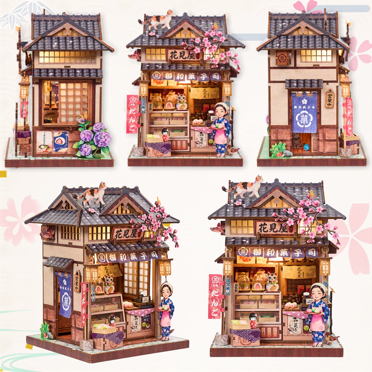 DIY Mini House - Traditional Wagashi Store