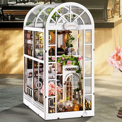 DIY Book Nook - Coffee Garden
