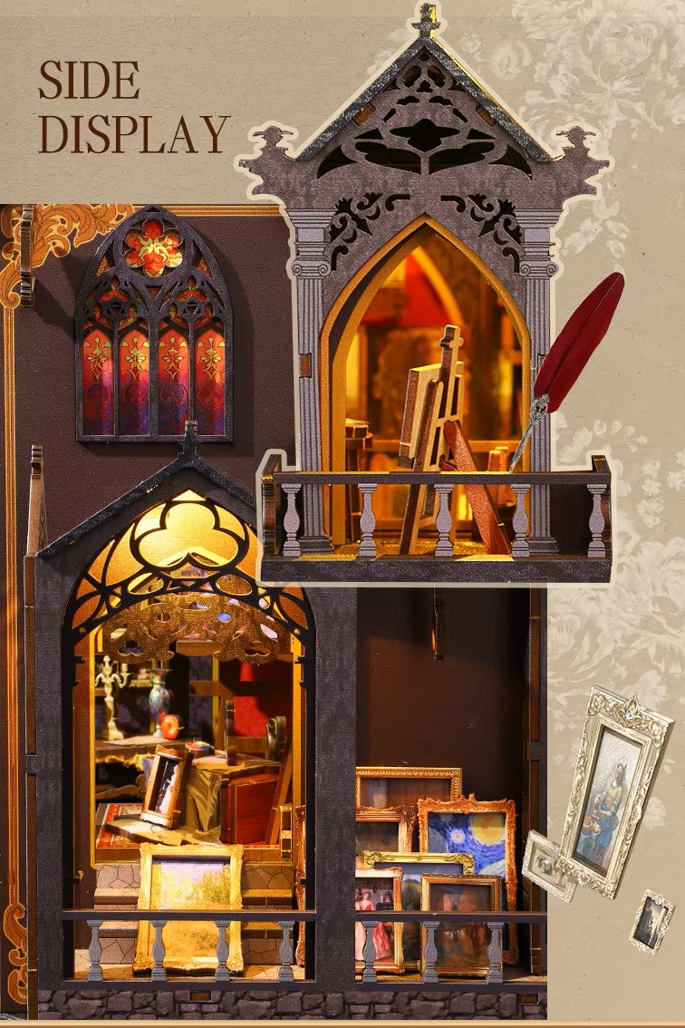 DIY Book Nook - Retro Art Studio