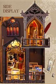 DIY Book Nook - Retro Art Studio