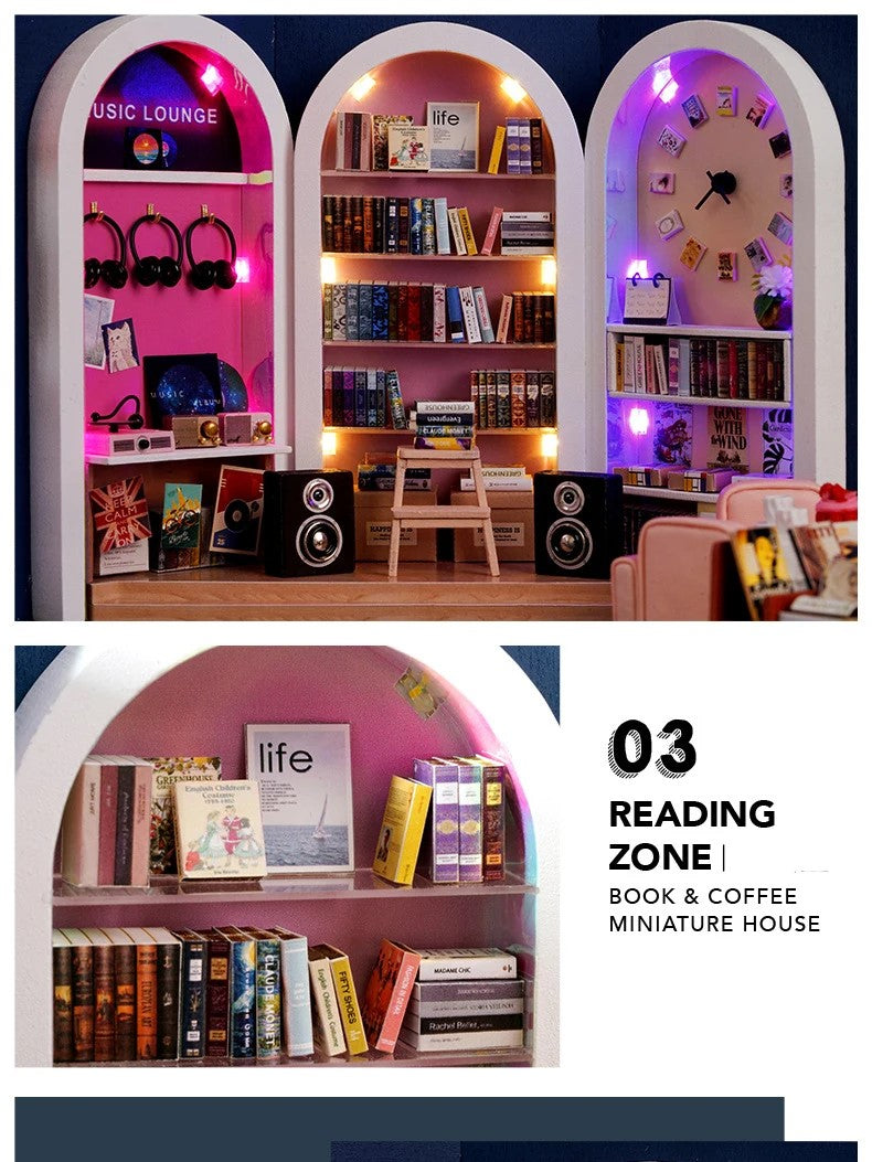 DIY Mini House - Modern Cafe Lounge