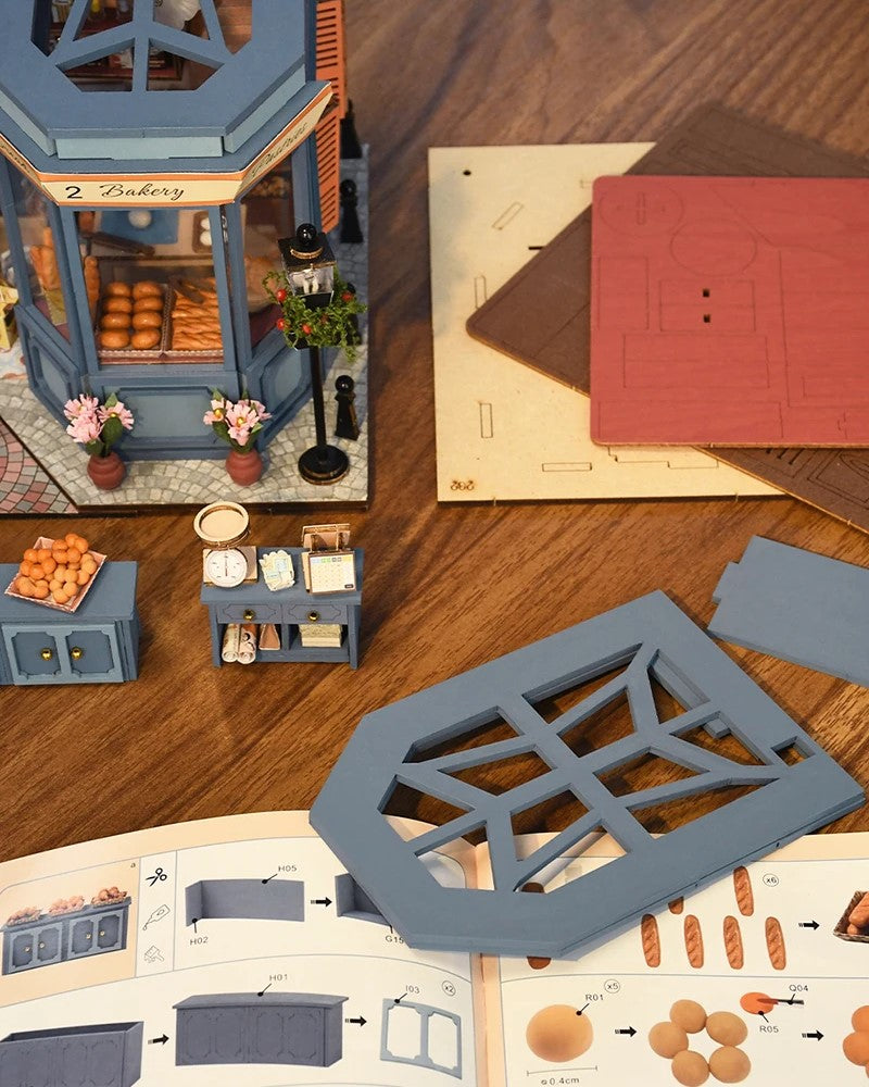DIY Mini House - Little Loaf Bakery