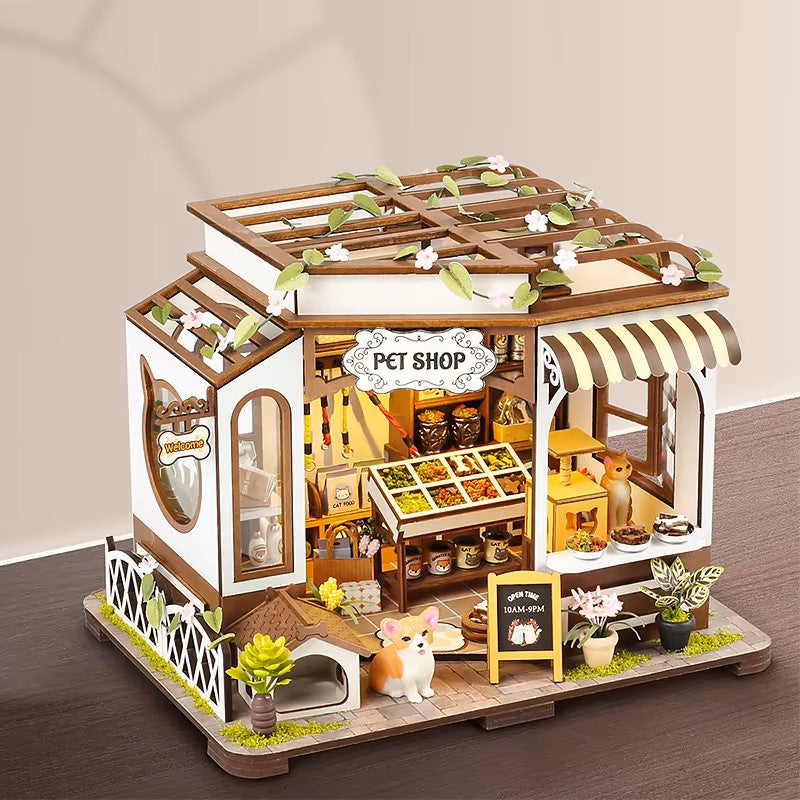 DIY Mini House - Pet Shop