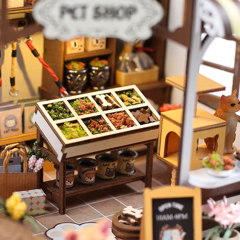 DIY Mini House - Pet Shop