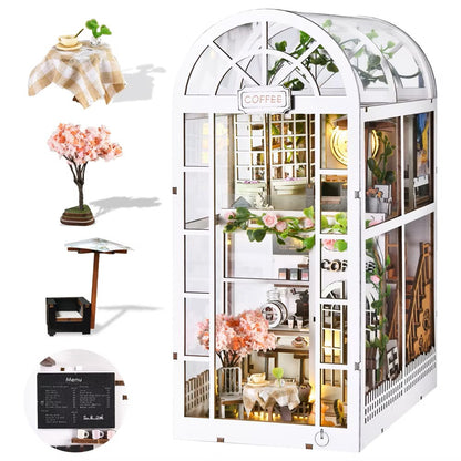 DIY Book Nook - Coffee Garden