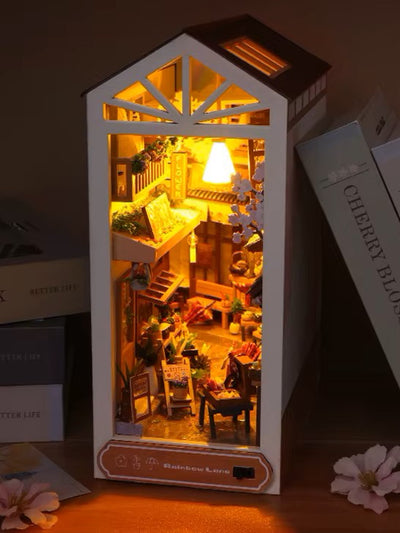 DIY Book Nook - Japan Rain Lane