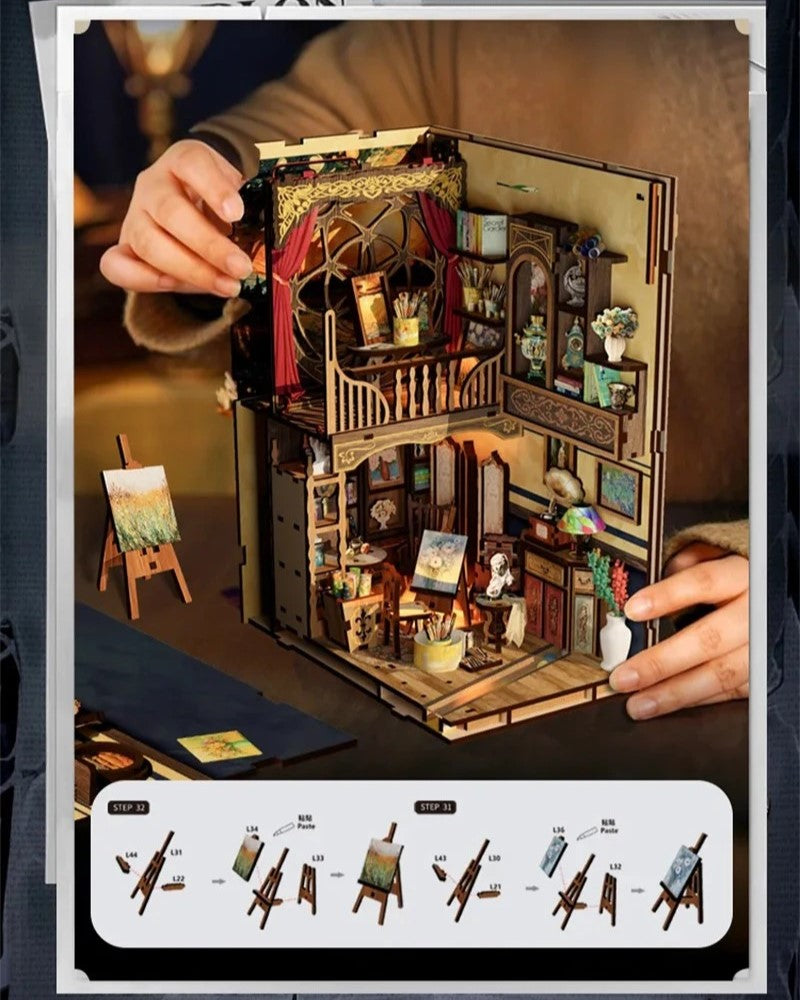 DIY Book Nook - Art House