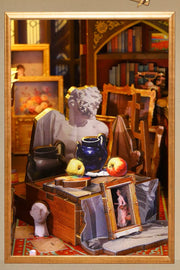 DIY Book Nook - Retro Art Studio