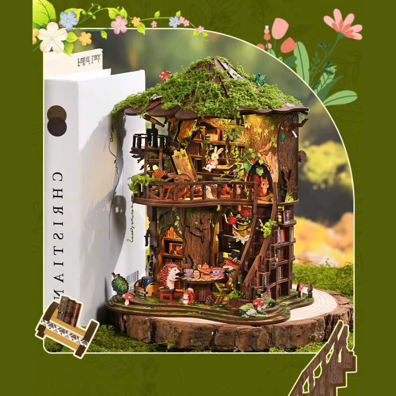DIY Mini House - Whisperleaf Tea Treehouse