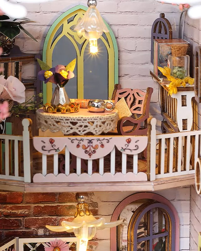 DIY Book Nook - Flower House