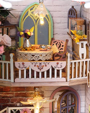 DIY Book Nook - Flower House