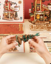DIY Mini House - Christmas Gift Factory