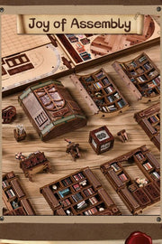 DIY Mini House - Old Manor Library