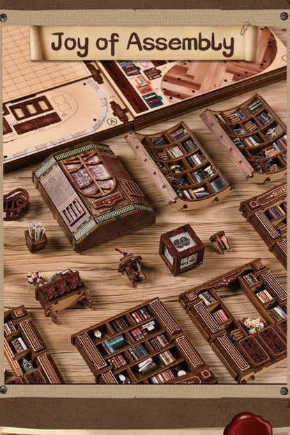 DIY Mini House - Old Manor Library