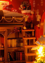 DIY Book Nook - Christmas Cozy Home