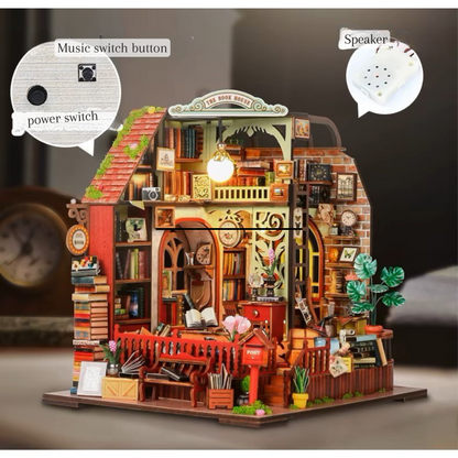 DIY Mini House - Book Cottage