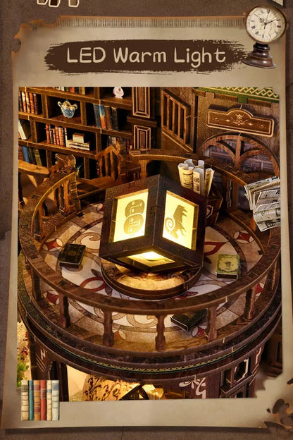 DIY Mini House - Old Manor Library