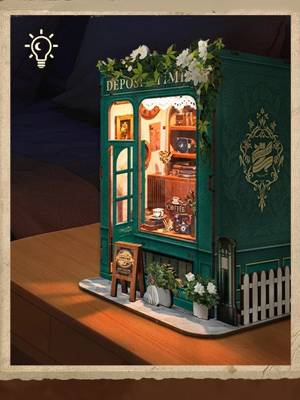 DIY Book Nook - Record Parlor