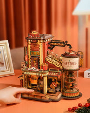 DIY Mini House - Christmas Gift Factory