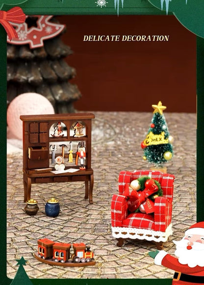 DIY Book Nook - Whimsical Christmas at Home