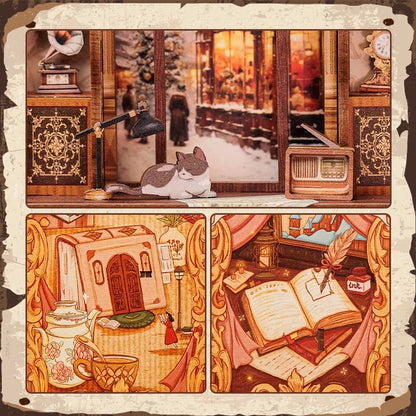 DIY Book Nook - Timeless Reading Room