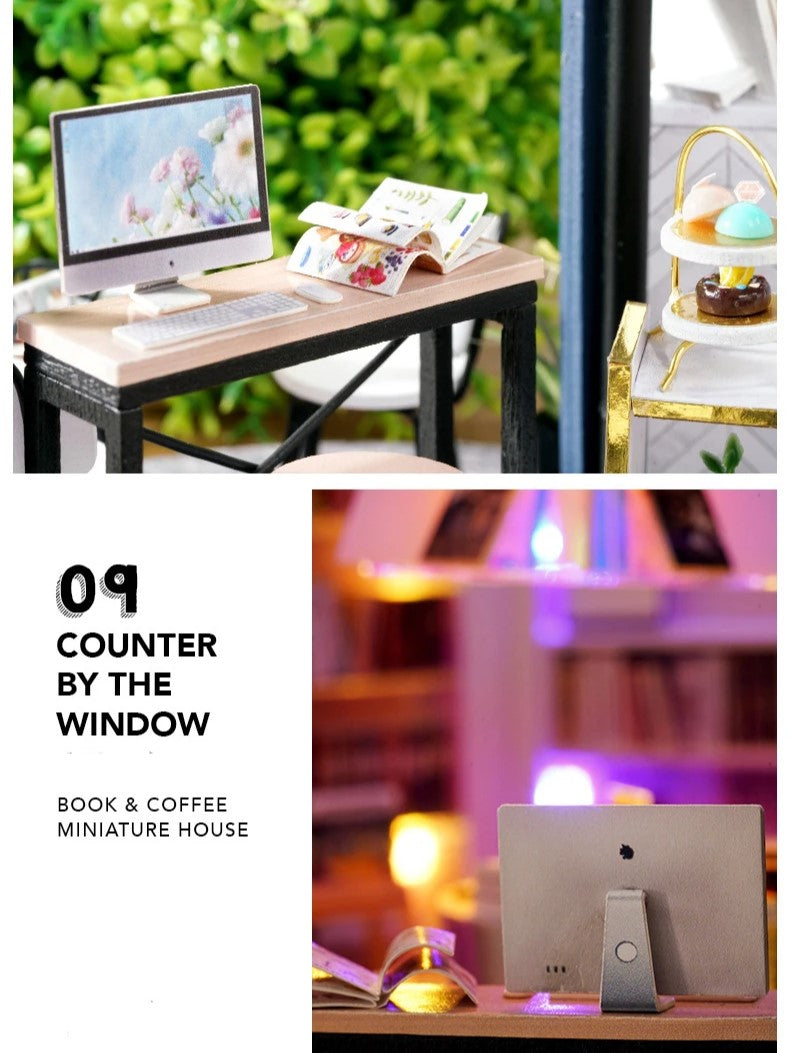 DIY Mini House - Modern Cafe Lounge