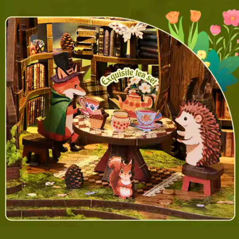 DIY Mini House - Whisperleaf Tea Treehouse