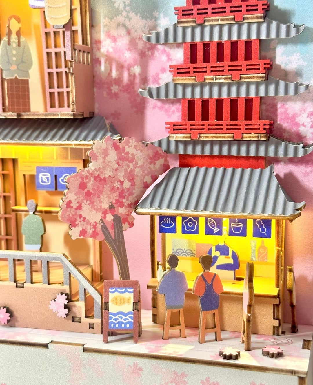 DIY Book Nook - Sakura Market