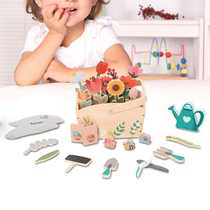 Montessori Toy Set - Flower Gardening