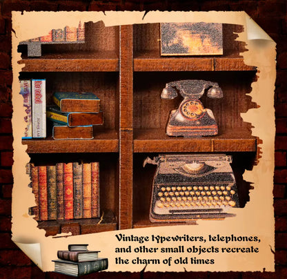DIY Book Nook - Curator's Private Library
