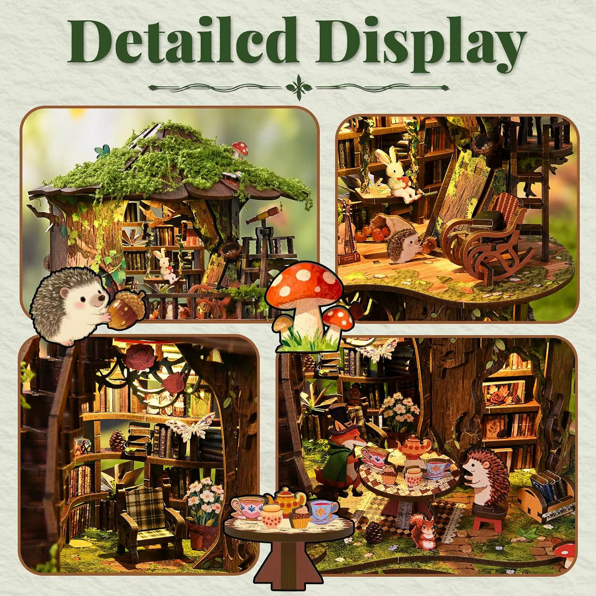 DIY Mini House - Whisperleaf Tea Treehouse