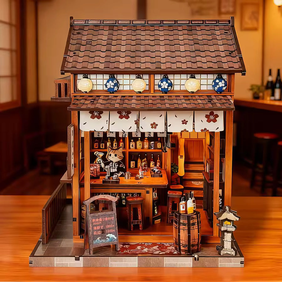 DIY Book Nook - Gekko Sake Bar