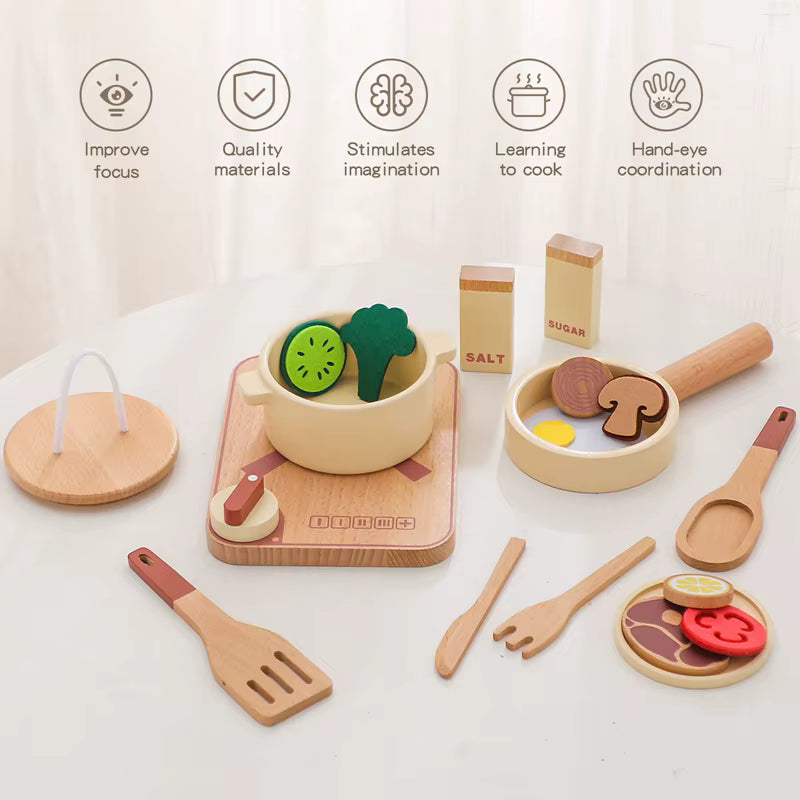 Montessori Toy Set - Little Chef's Cooking Set