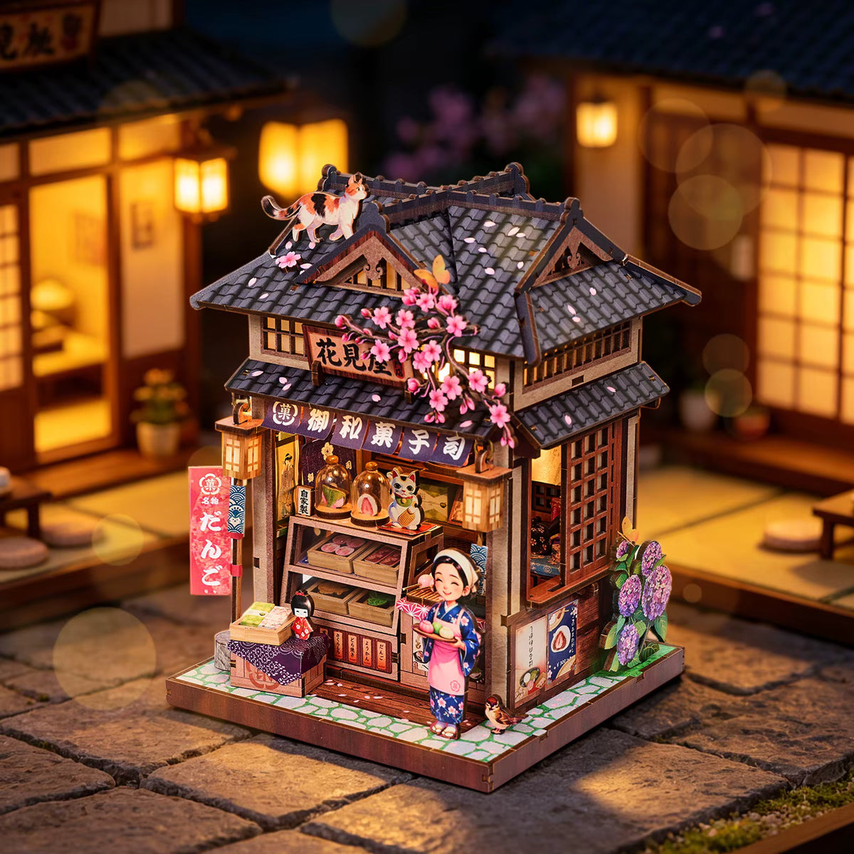 DIY Mini House - Traditional Wagashi Store