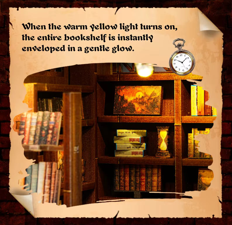 DIY Book Nook - Curator's Private Library
