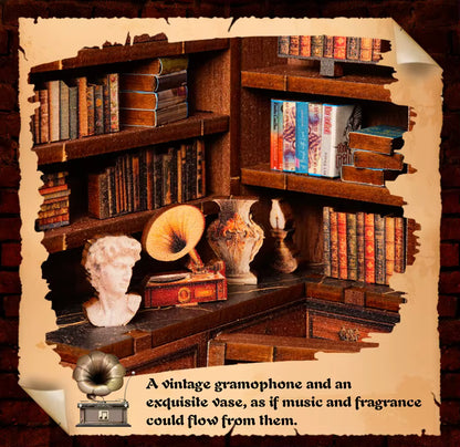 DIY Book Nook - Curator's Private Library