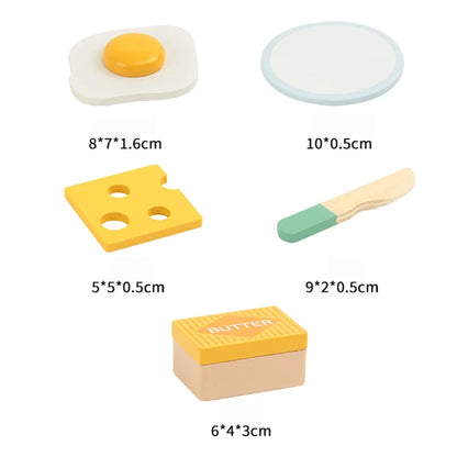 Montessori Toy Set - Toast Making