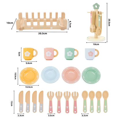 Montessori Toy Set - Tableware Set