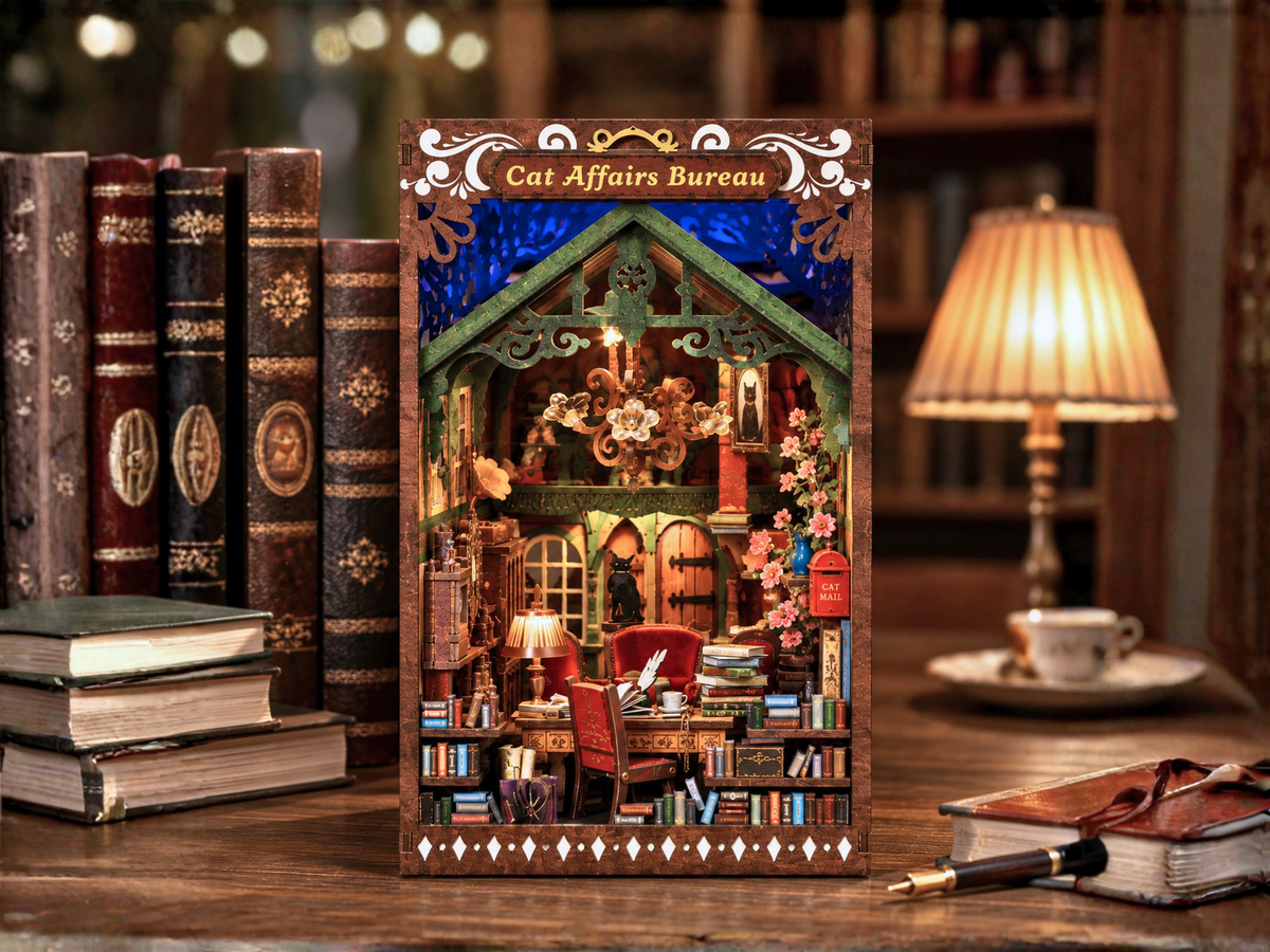 DIY Book Nook - Catminster Files