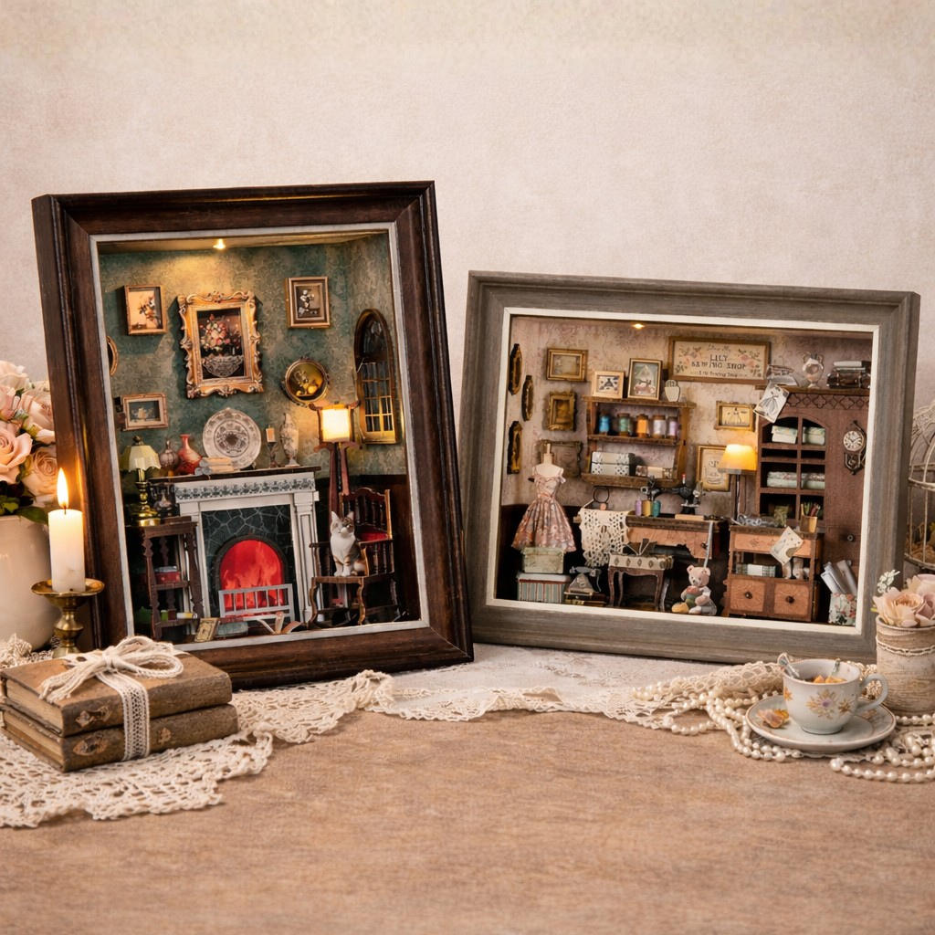 Signature Set - Framed Hearth & Haberdashery