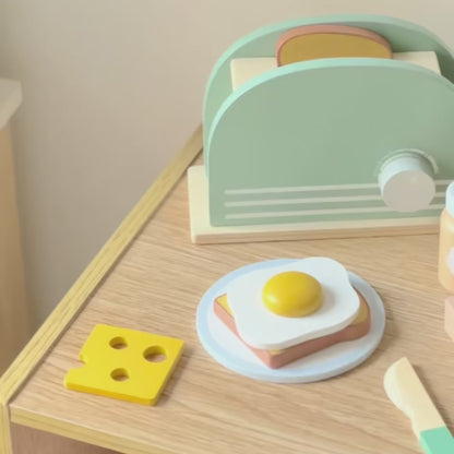 Montessori Toy Set - Toast Making