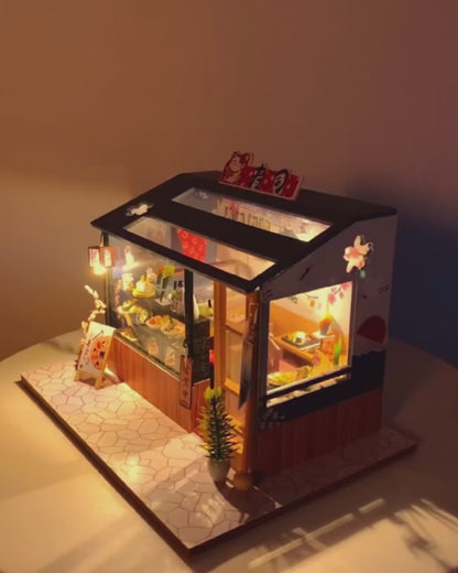 DIY Mini House - Hanami Sushi Stop