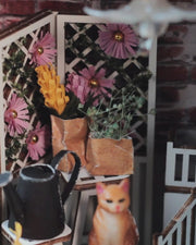 DIY Book Nook - Flower House